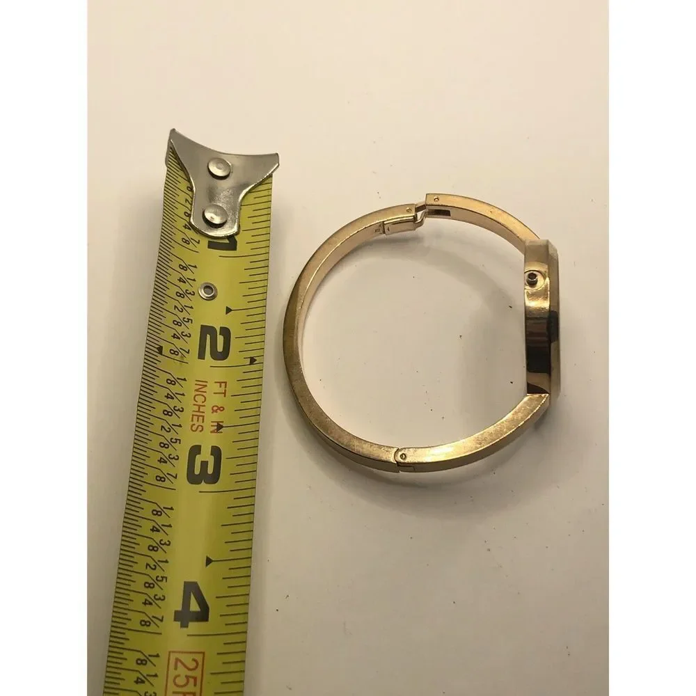 Michael Kors Watch Parts Case 34mm Crystal Clasp Band 6mm Rose Gold GY222